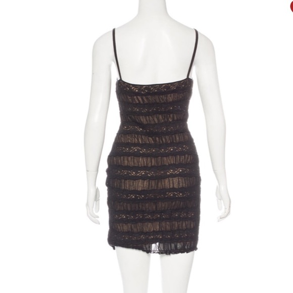 🎁🎄 CHRISTIAN DIOR Lace Mini 90s dress